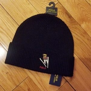 ralph lauren cotton beanie